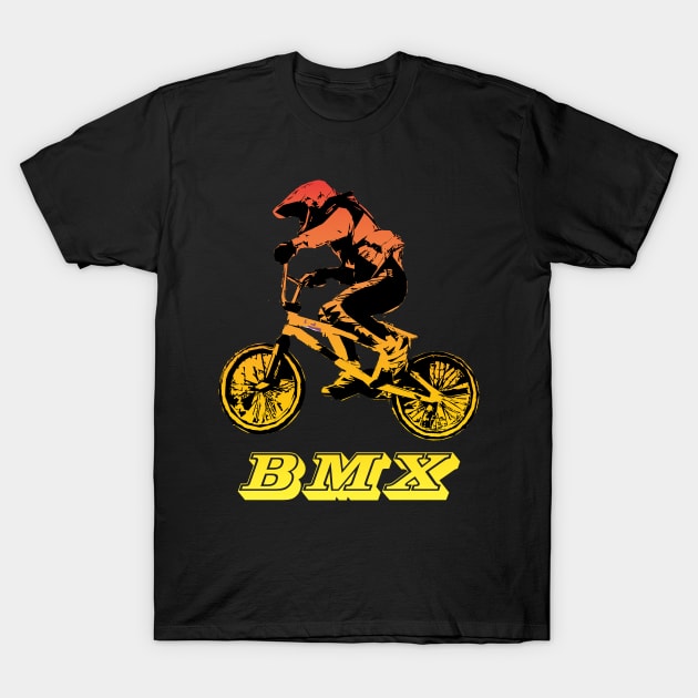 bmx T-Shirt by rickylabellevie